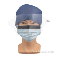 Máscara quirúrgica de 3 capas desechable con escudo